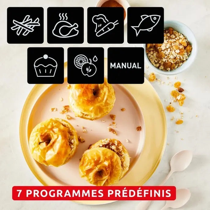 Airfryer Dual Easy Fry 8L Moulinex